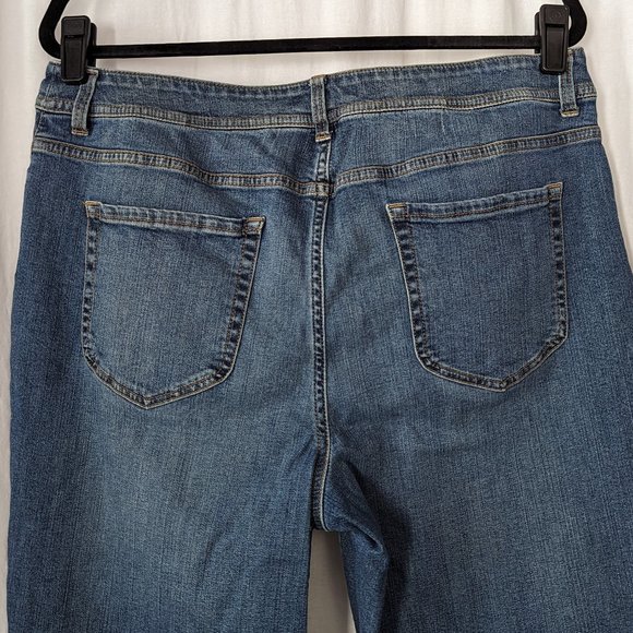 Chicos Denim Cropped Jeans Size 25 - Picture 8 of 10